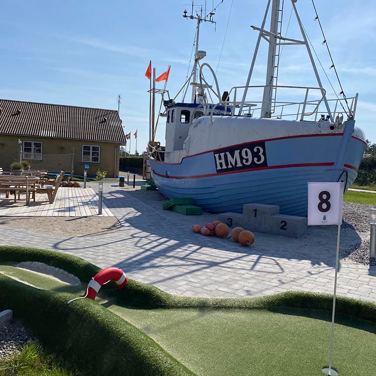 1 spil minigolf